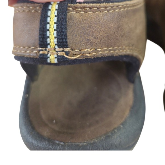 KEEN Newport H2 Mens Brown Leather Waterproof Hiking Fisherman Sandals Size 10.5 main image 4